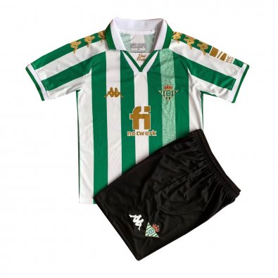 Kid's Real Betis Copa Champions Home Jersey + Short Set 22/23