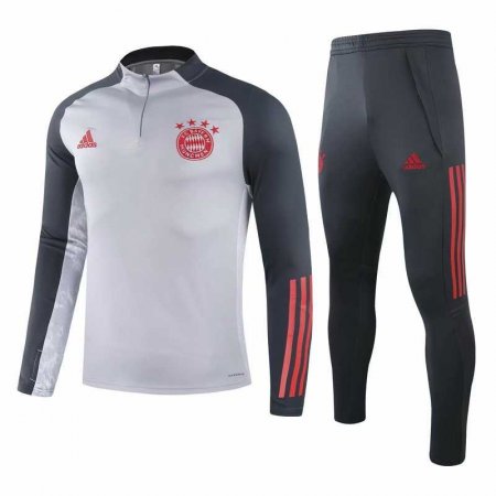 20/21 Bayern Munich UCL Grey Men's Soccer Training Suit