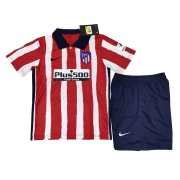 20/21 Atletico Madrid Home Red Kids Jersey Kit(Jersey + Short)