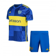 Kid's Boca Juniors Home Jersey + Short Set 2023/24