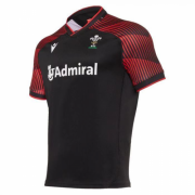20/21 Wales 7ers Away Black Rugby Jersey Men's