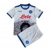 Kid's Napoli White Limited Edition Jersey + Short 21/22