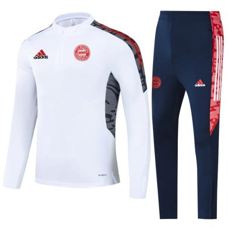 Men's Bayern Munich White Training Suit 21/22