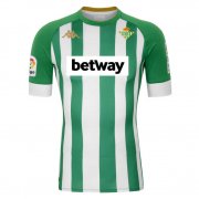 20/21 Real Betis Home Green & White Stripes Jersey Men's
