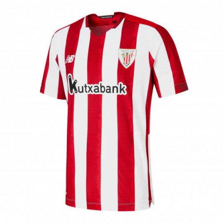 20/21 Athletic Bilbao Home Red White Stripes Jersey Men's