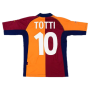 Men's AS Roma Third Away Jersey 2001/2002 #Retro Totti #10