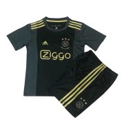 20/21 Ajax 50th Anniversary Third Black Kids Jersey Kit(Jersey + Short)