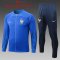 Kid's France Blue Training Jacket + Pants Set 2022