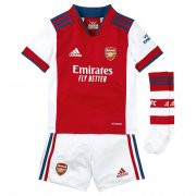 Kid's Arsenal Home Jersey+Short+Socks 21/22