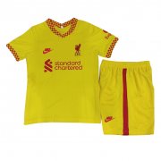 Kid's Liverpool Third Jersey + Short 21/22