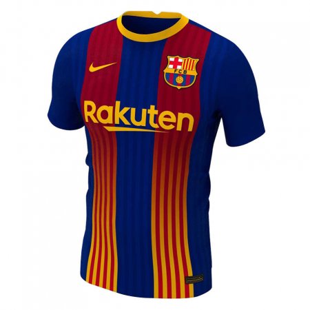 20/21 Barcelona Special Edition Blue&Red Stripes Men Jersey Jersey - Match