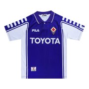 1999-2000 Fiorentina Retro Home Purple Men Jersey Jersey