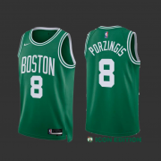 Men's Boston Celtics Green Icon Edition Jersey 22/23 #Kristaps Porzingis