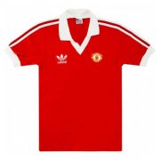 1980 Manchester United Retro Home Red Men Jersey Jersey