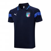 Men's Italy Royal Polo Jersey 2023