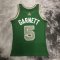 Men's Boston Celtics Kelly Green Mitchell & Ness Hardwood Classics Jersey 2007-2008 #GARNETT #5
