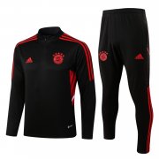 Men's Bayern Munich Black Training Set 22/23