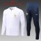 Kid's France White Training Jacket + Pants Set 2022
