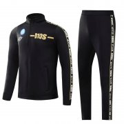 Men's Napoli Black Training Suit Jacket + Pants 22/23