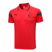 Men's AC Milan Red Polo Jersey 23/24
