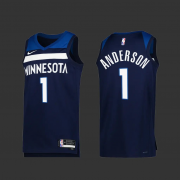 Men's Minnesota Timberwolves Navy Icon Edition Jersey 23/24 #Kyle Anderson