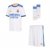 Kid's Real Madrid Home Jersey+Short+Socks 21/22