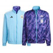 Men's Argentina Dual Side Blue / Purple All Weather Windrunner Jacket 2022