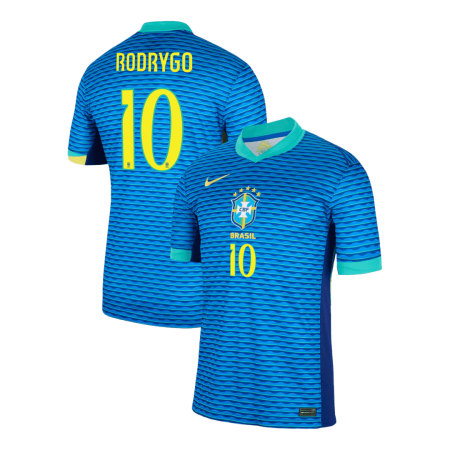 Men's Brazil Away Copa America Jersey 2024 #RODRYGO #10