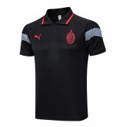 Men's AC Milan Black II Polo Jersey 23/24
