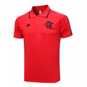 Men's Flamengo Red Polo Jersey 23/24