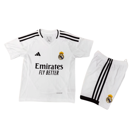 Kid's Real Madrid Home Jersey + Short Set 24/25