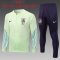 Kid's Brazil Green Training Jacket + Pants Set 2022