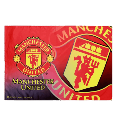 Manchester United Team Red Flag