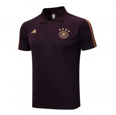 Men's Germany Brown Polo Jersey 2023