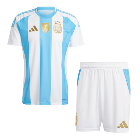 Men's Argentina Home Copa America Jersey + Short Set 2024