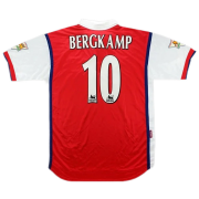 Men's Arsenal Home Jersey 1998/99 #Retro Bergkamp #10