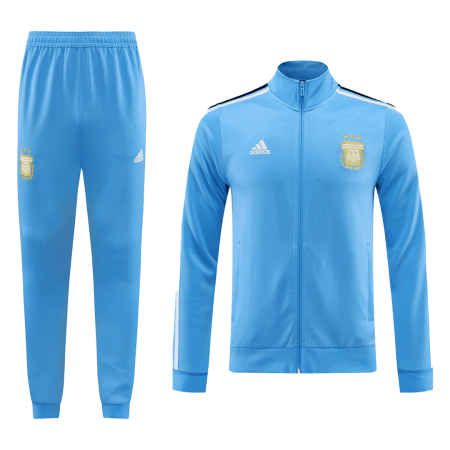 Men's Argentina Blue Training Jacket + Pants Set 2024