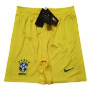 Men's Brazil Home Yellow Shorts 2021