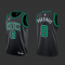 Men's Boston Celtics Black Statement Edition Jersey 22/23 #Kristaps Porzingis