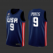 Men's USA Basketball Navy Jersey 2023 #Bobby Portis