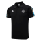 Men's Real Madrid Black Core Polo Jersey 23/24