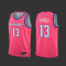 Men's Washington Wizards Pink City Edition Jersey 22/23 #Jordan Poole