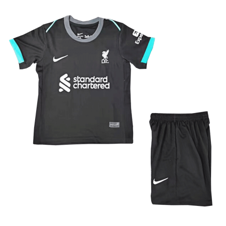 Kid's Liverpool Away Jersey + Short Set 24/25