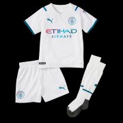 Kid's Manchester City Away Jersey+Short+Socks 21/22