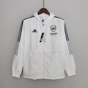 Men's Arsenal White Windrunner Jacket 22/23
