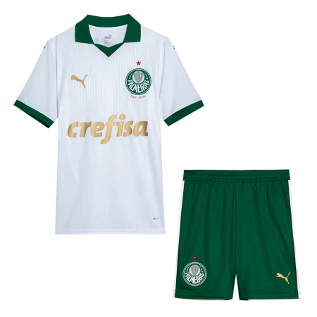 Kid's SE Palmeiras Away Jersey + Short Set 24/25