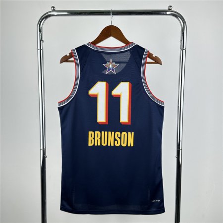 Men's All-Star Weekend Jordan Navy Dri-FIT Jersey 2025 BRUNSON #11