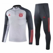 20/21 Bayern Munich UCL Grey Men's Soccer Training Suit