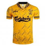 1994-1996 Liverpool Retro Third Yellow Men Jersey Jersey