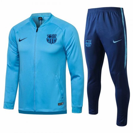 20/21 Barcelona Blue Soccer Training Suit(Jacket + Pants) Men's